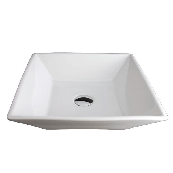 Shallow Undermount Bathroom Sink Rispa